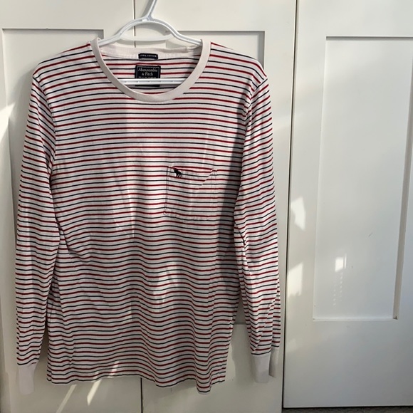 Long Sleeve Striped Top - Picture 1 of 3